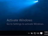 After a long time using Windows operating system computers, some readers reflected that the words Activate Windows appeared in the lower right corner of the screen, just above the clock display area,  users tried to remove the words Activate Windows in th
