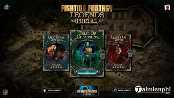 fighting fantasy legends portal