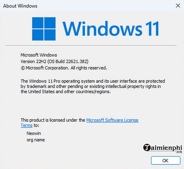 download Windows 11 build 22621.382