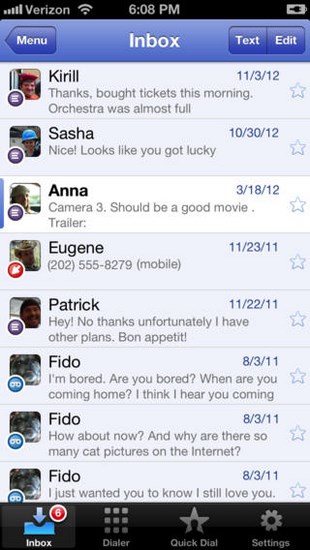 Google Voice for iPhone