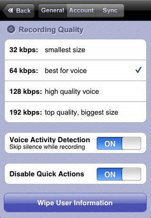 VR+: Voice Recorder for iPhone