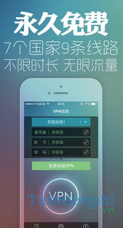 download supe vpn cho iphone
