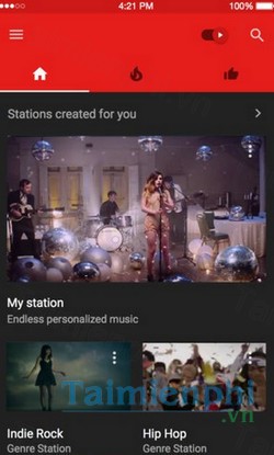 download youtube music cho iphone