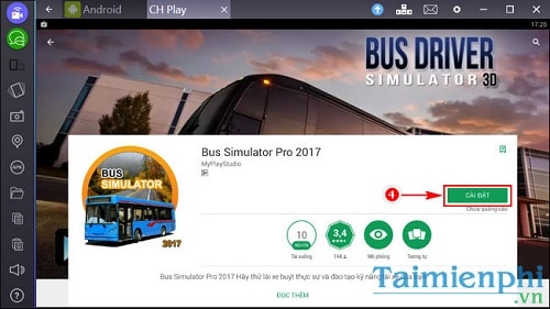 choi bus simulator pro 2 tren bluestacks