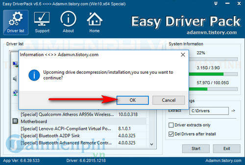 cach su dung easy driverpack 3
